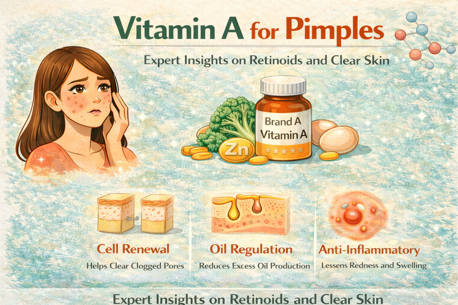 Vitamin A for Pimples: Benefits, Risks, and How to Use It Safely - ClearB5