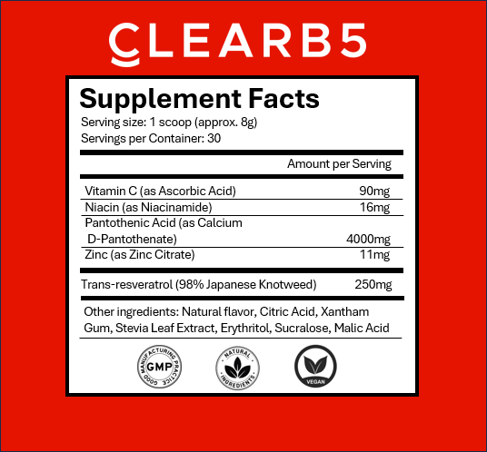 ClearB5 - Complexion Support Supplement