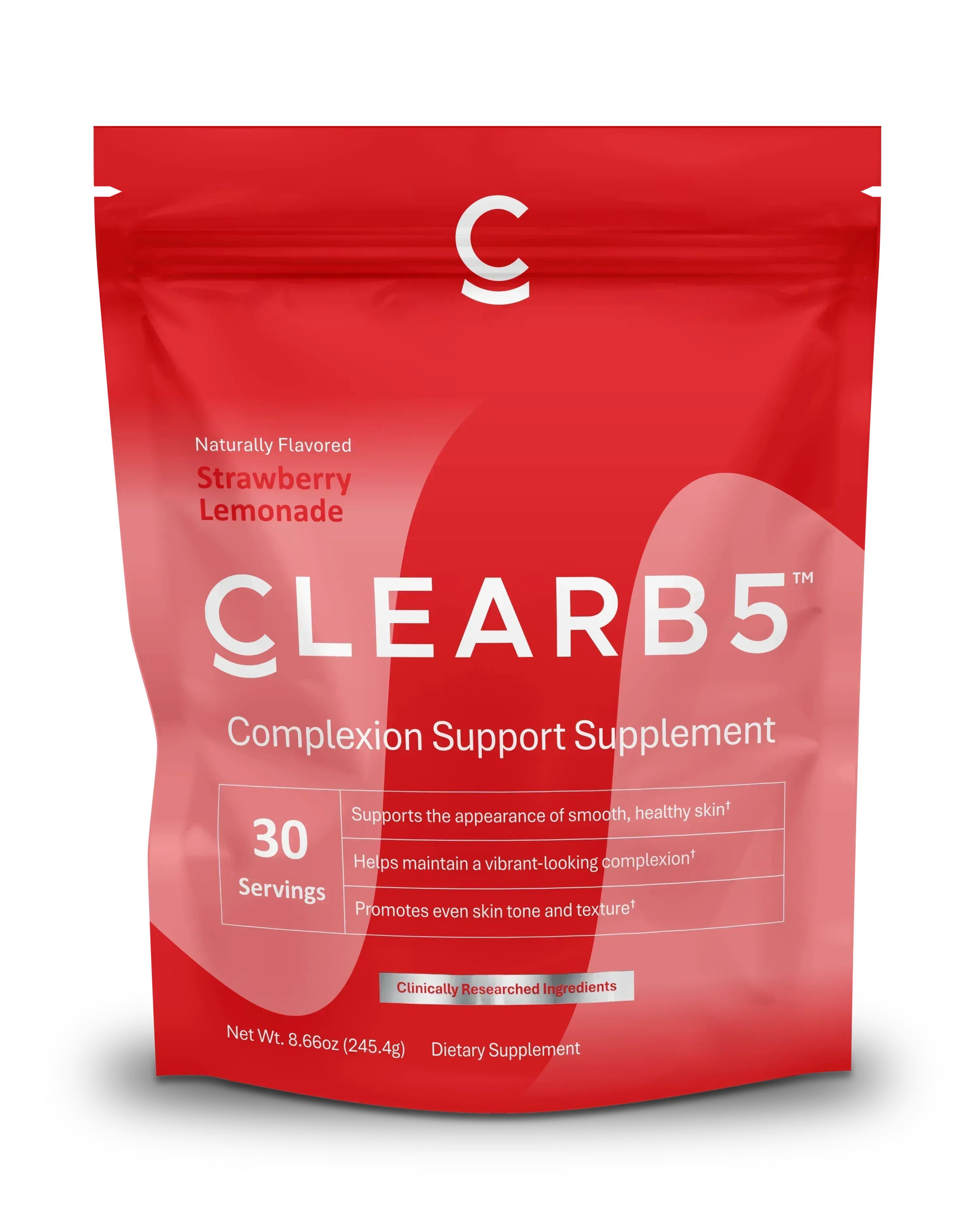 ClearB5 - Complexion Support Supplement - Front Side