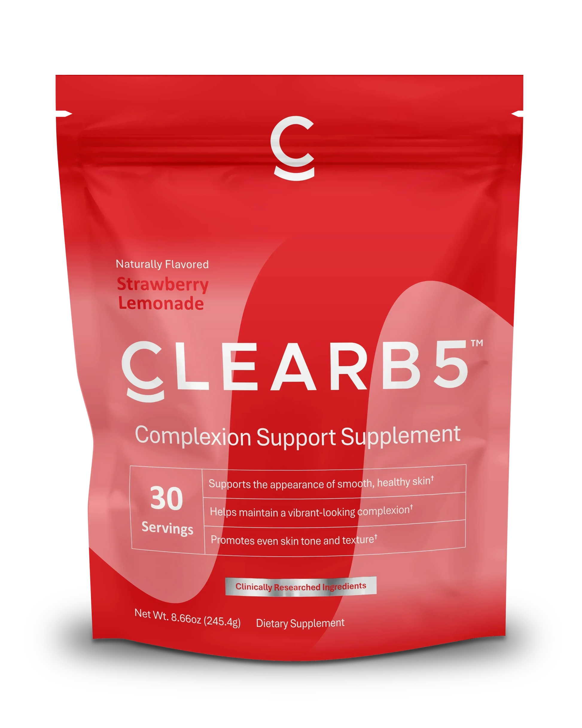 ClearB5 - Complexion Support Supplement - Front Side