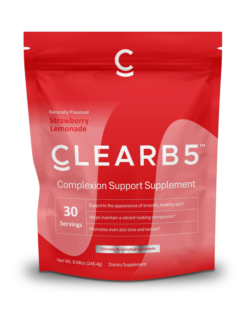 ClearB5 - Complexion Support Supplement - Front Side